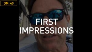 Daily Motivation: First Impressions (Tonality Week)