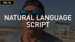 Daily Motivation: Natural Language Scripts