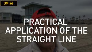 Daily Motivation: Practical Application of the Straight Line