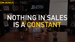 Nothing in Sales is a Constant