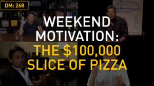 Weekend Motivation: The $100,000 Slice of Pizza